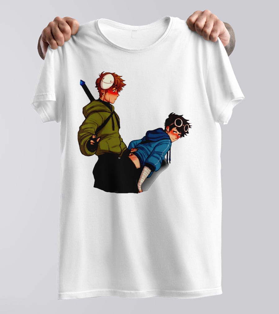 DreamNotFound Fanart Characters Fantasy Hoodie Sword Virtual Goggles T-Shirt