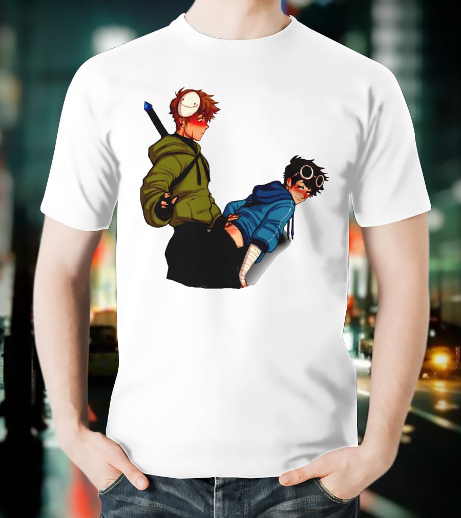 NSFW DNF Dream Team Blushing Character T-Shirt