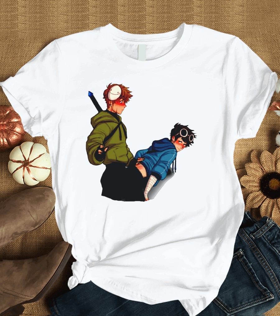 NSFW DNF Dream Team Blushing Character T-Shirt