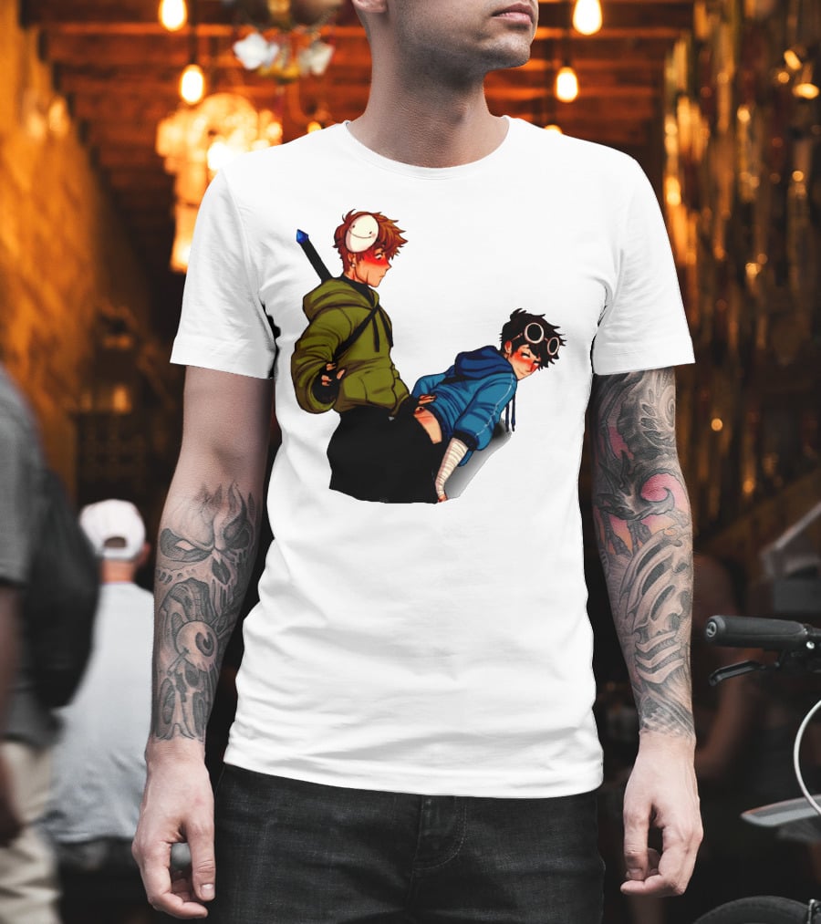 NSFW DNF Dream Team Blushing Character T-Shirt