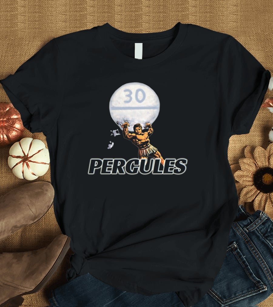 PERCULES Strongman Lifting 30 Pill T-Shirt