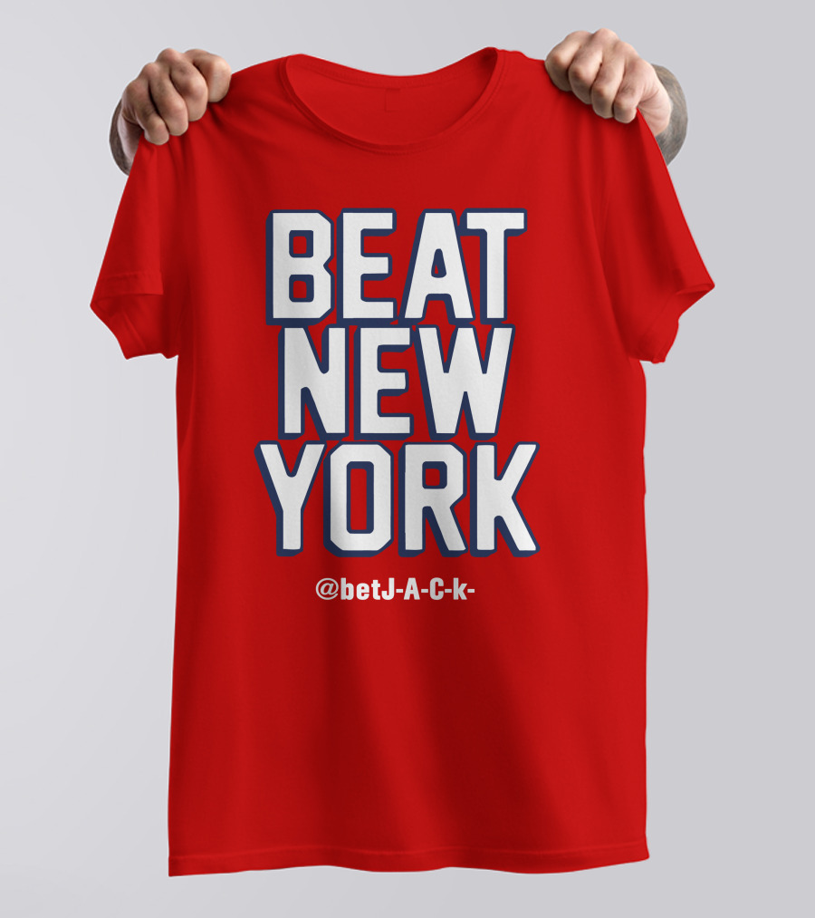 Beat New York @betJ-A-C-k- T-Shirt