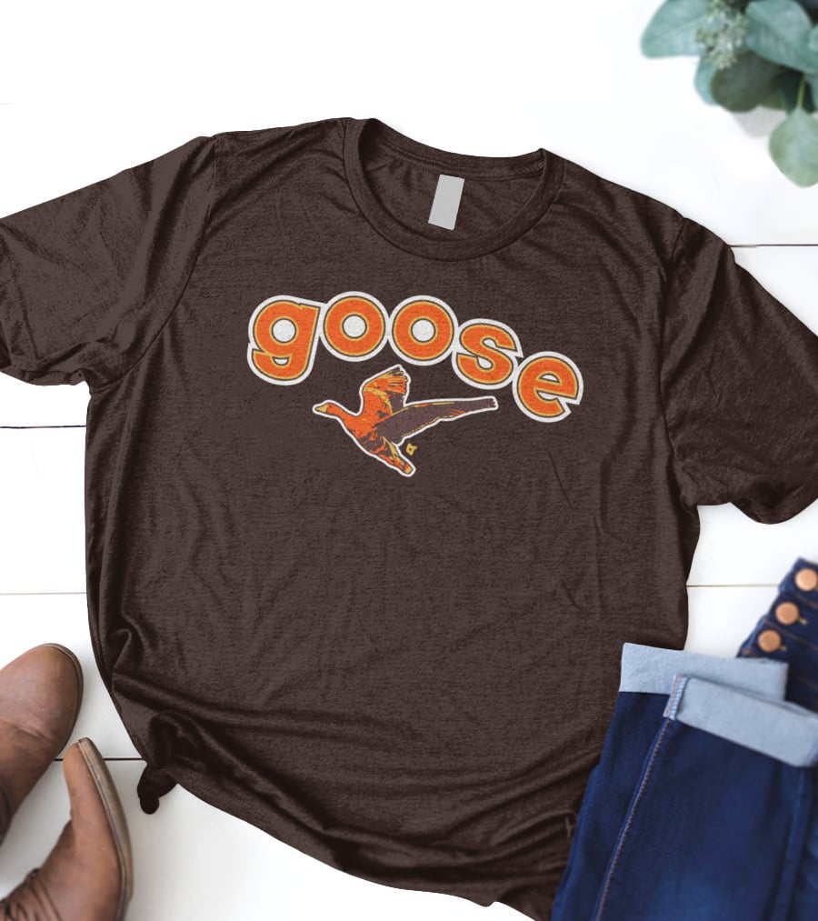 Goose Padres Brown And Orange T-Shirt
