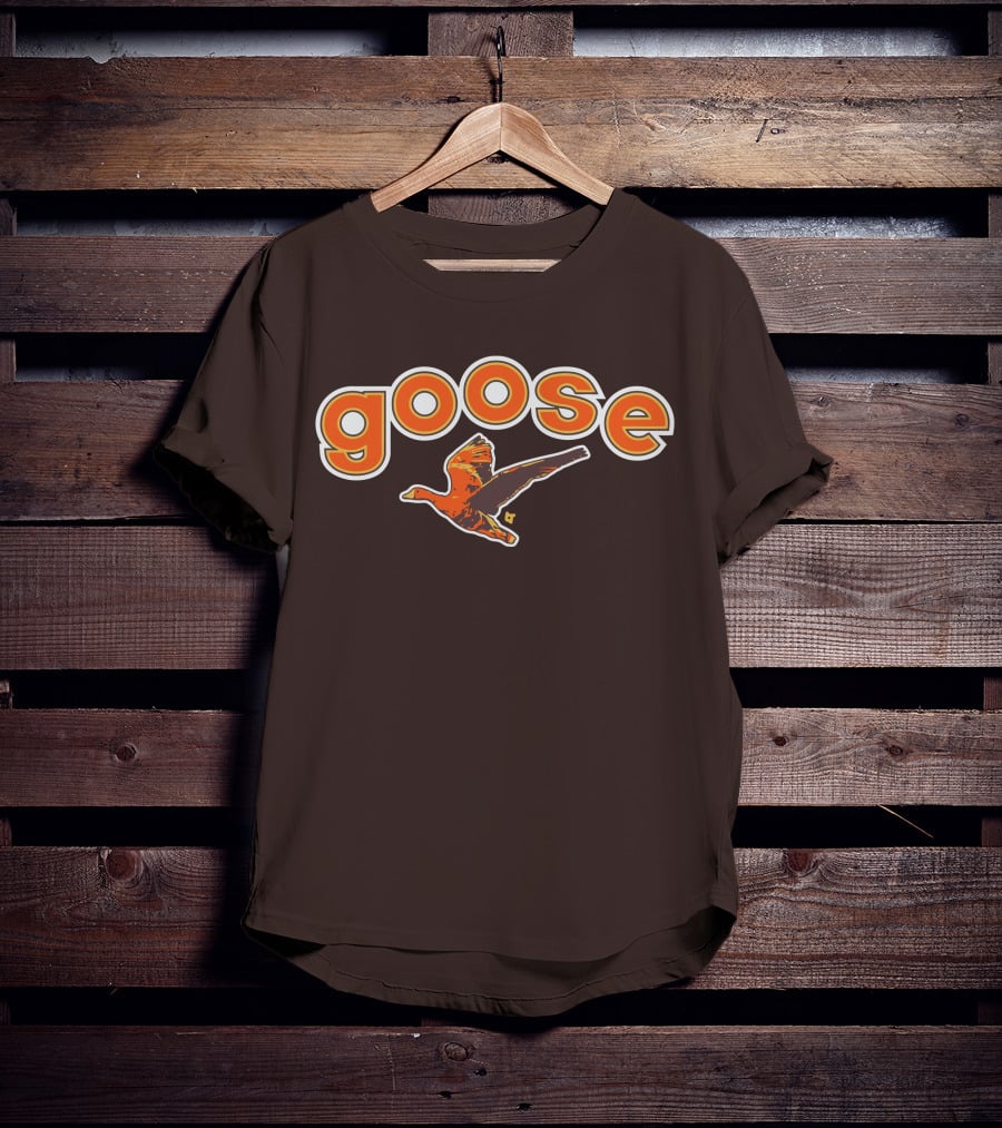Goose Padres Brown And Orange T-Shirt