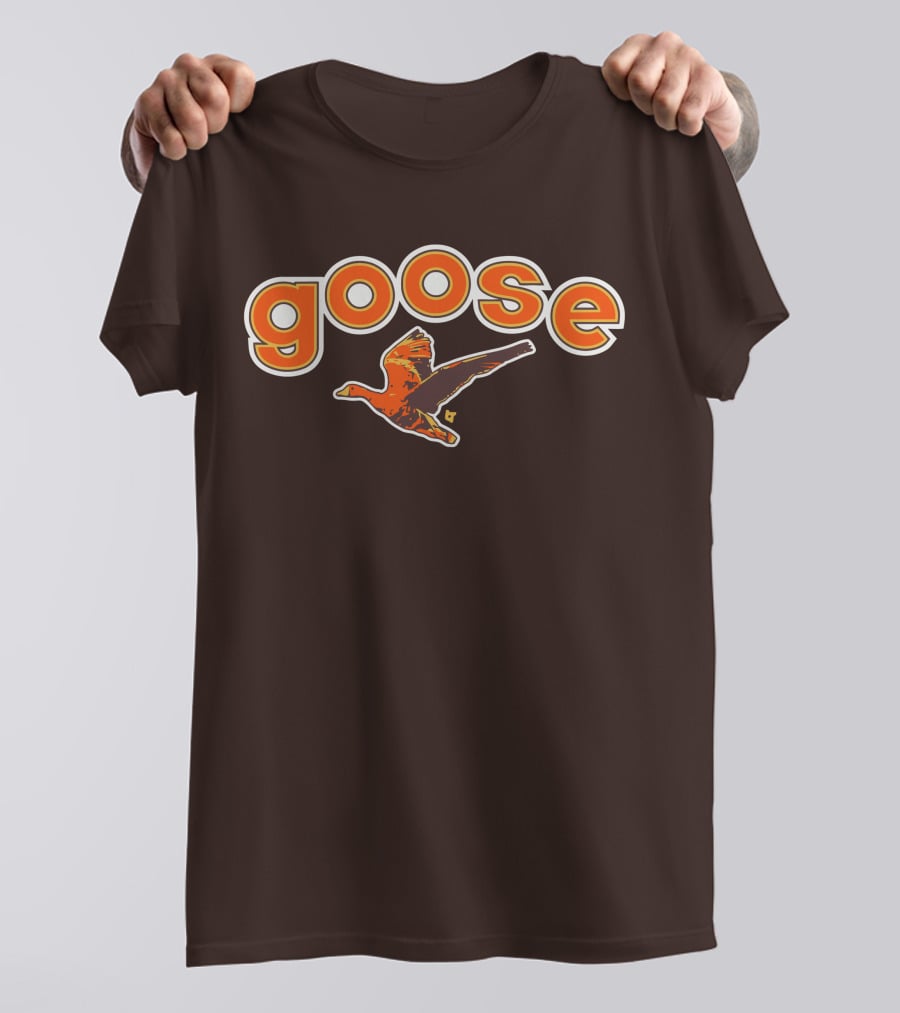 Goose Padres Brown And Orange T-Shirt