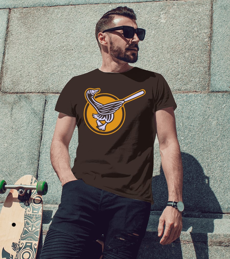 Yu Darvish San Diego Padres Goose Baseball T-Shirt