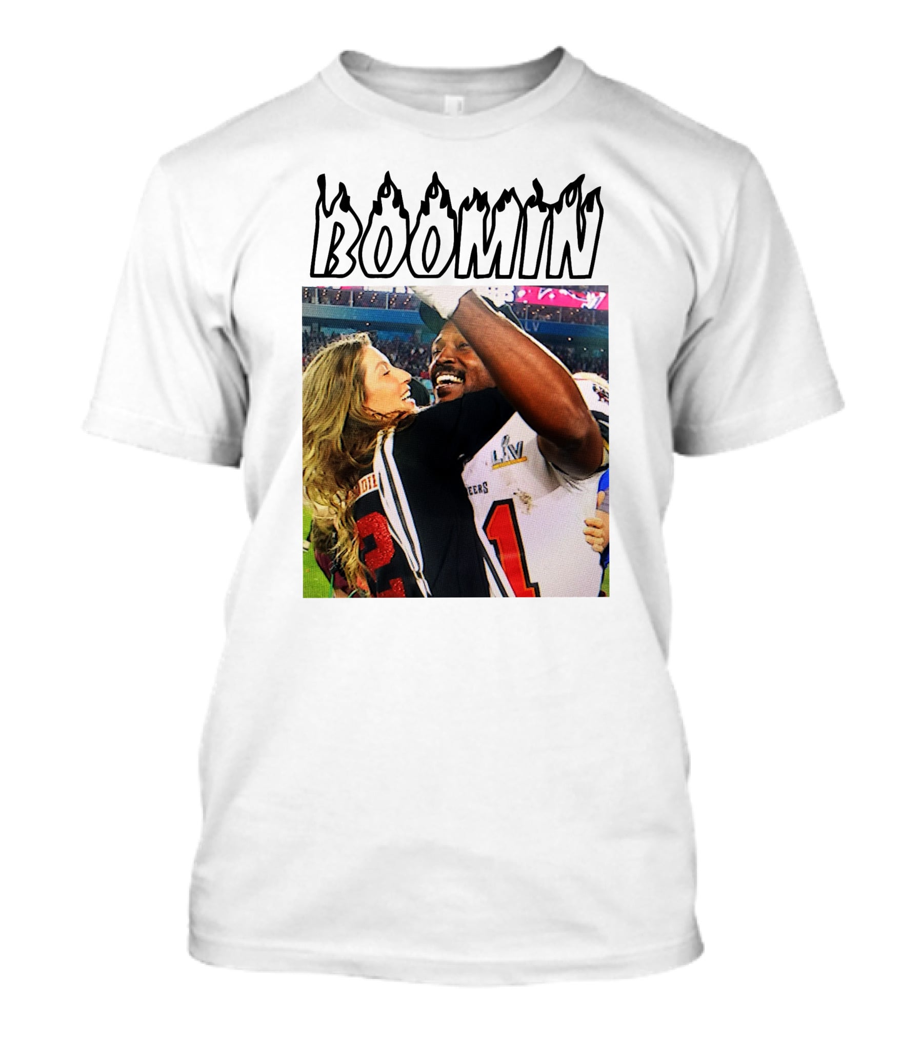 Boomin Antonio Brown Gisele NFL T-Shirt