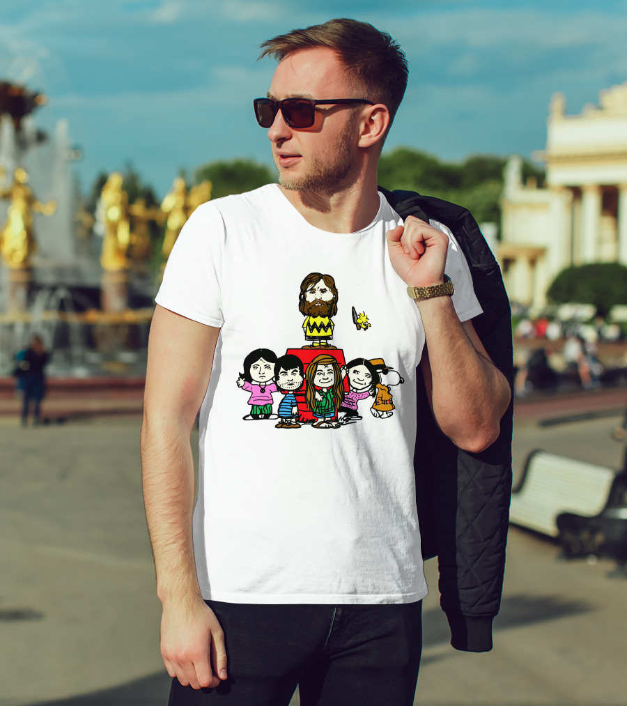 Charlie Manson And Spooky Peanuts T-Shirt