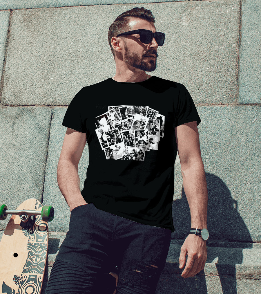Chris Samnee Batober Batman Comic Art Collection T-Shirt