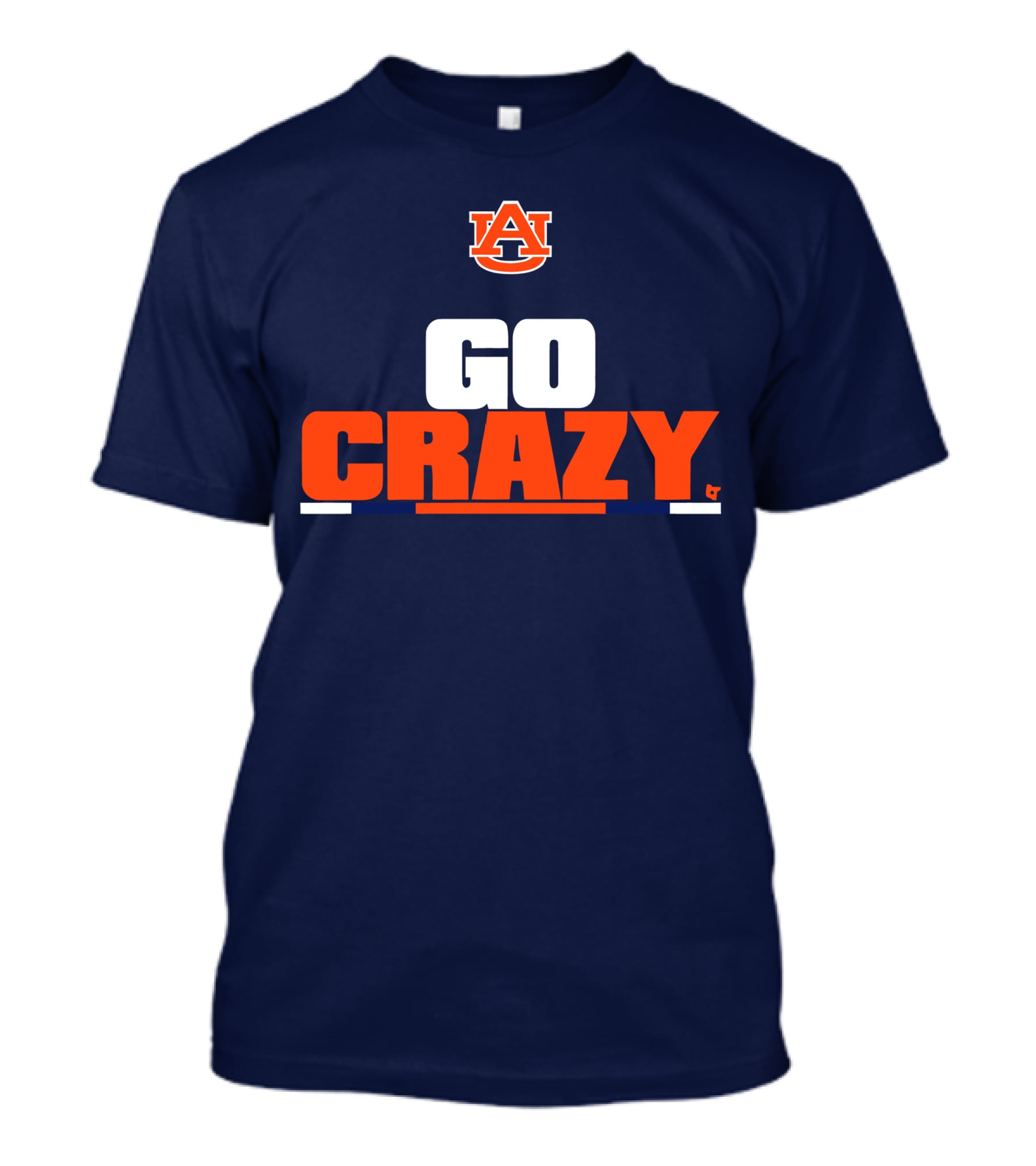 Auburn University Go Crazy Football Tigers T-Shirt