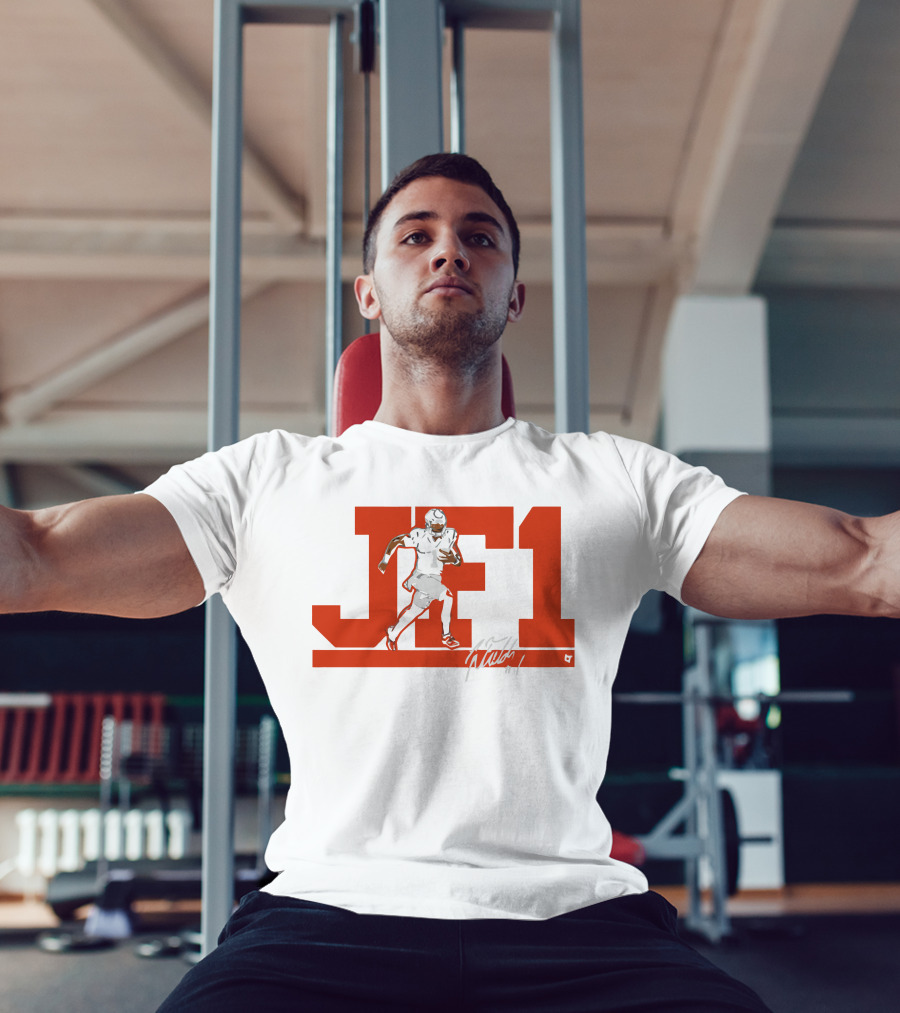 JF1 Justin Fields Football Signature T-Shirt