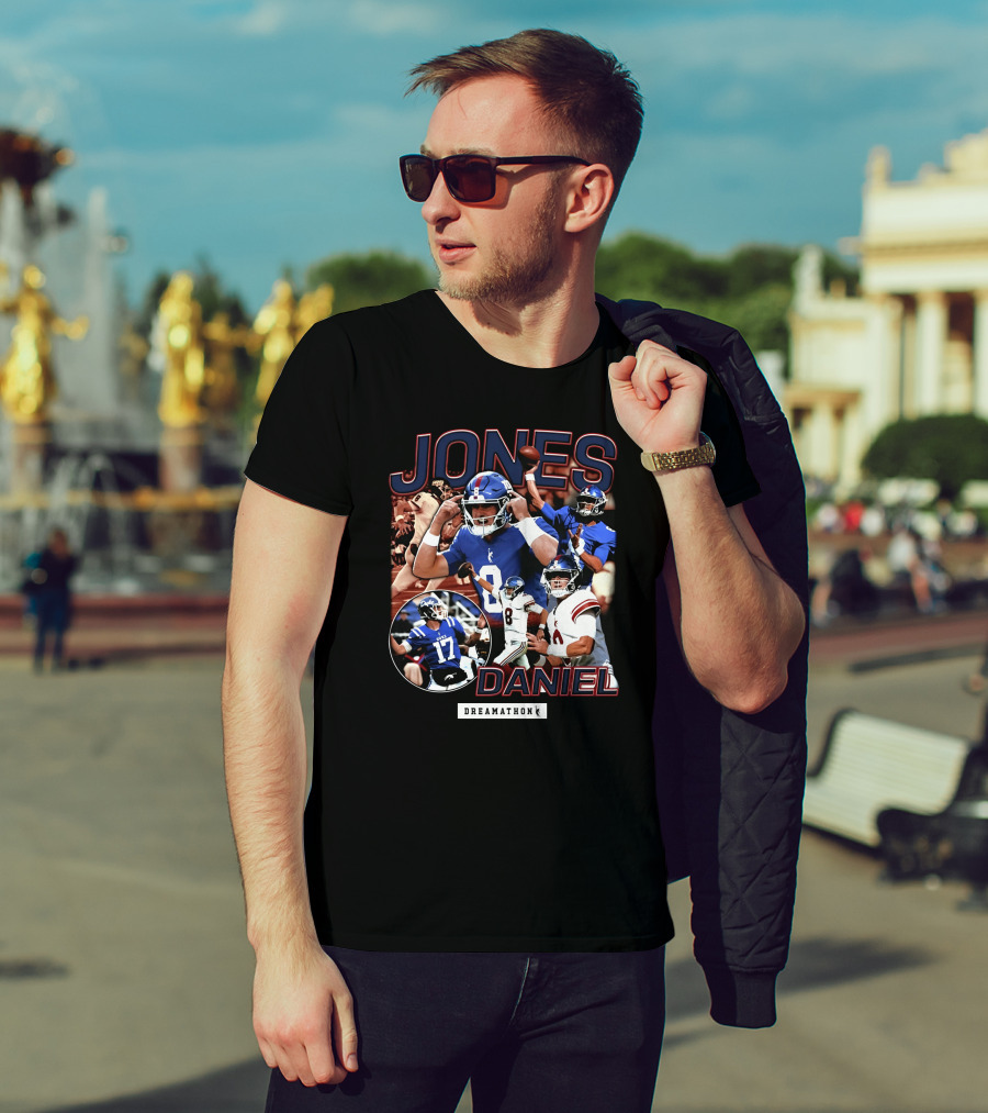 Daniel Jones Dreamathon Football Highlights T-Shirt