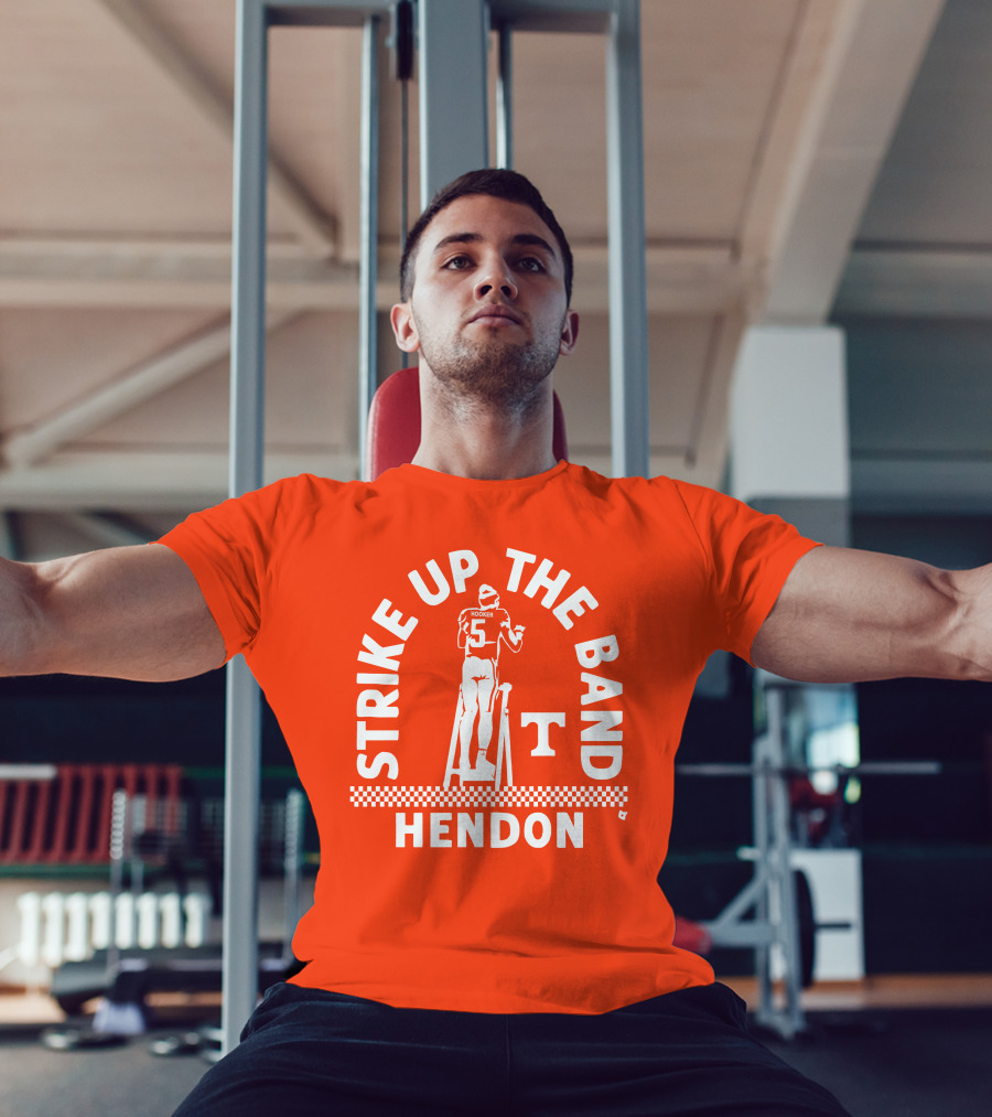 Tennessee Football Strike Up The Band Hendon Hooker T-Shirt