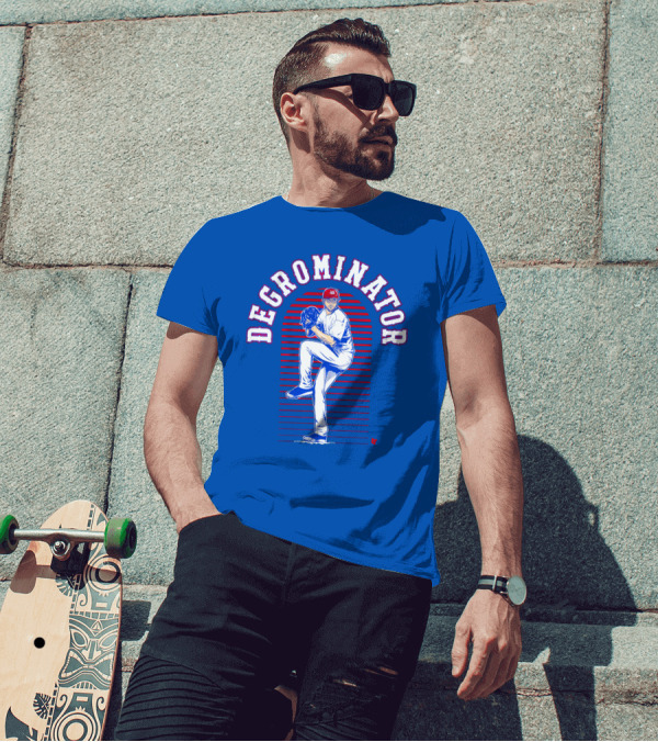 Degrominator Jacob DeGrom Baseball Pitching 48 T-Shirt