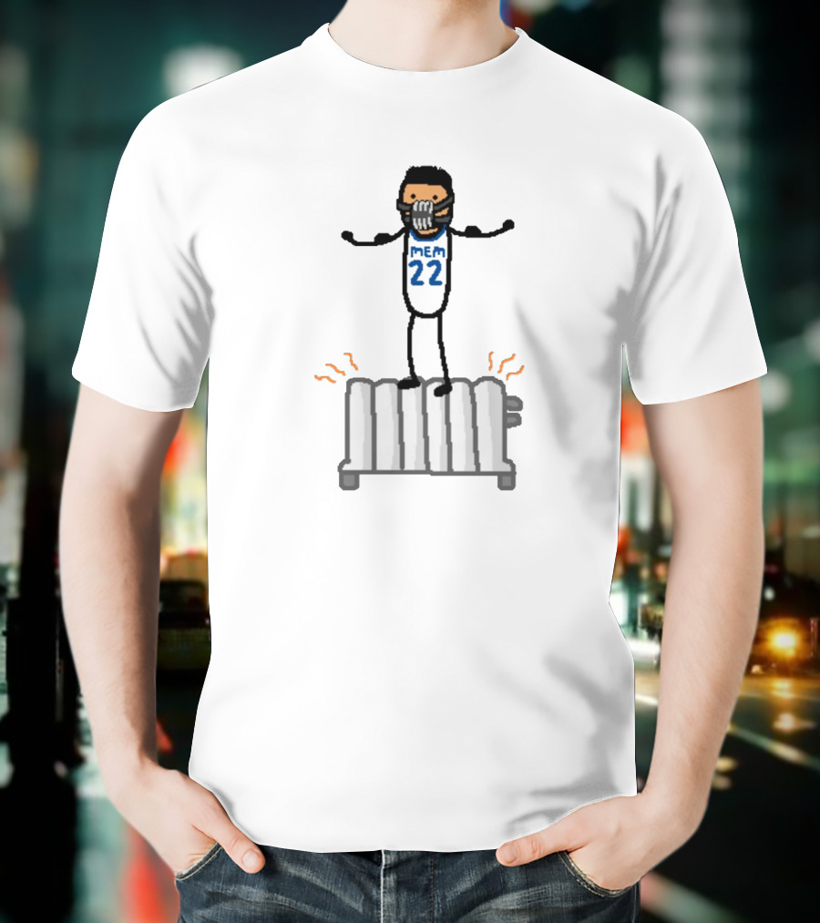 Desmond Bane MEM 22 On A Heater Stick Figure T-Shirt