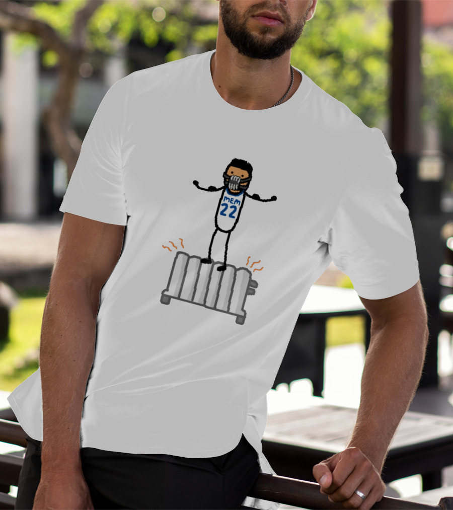 Desmond Bane MEM 22 On A Heater Stick Figure T-Shirt