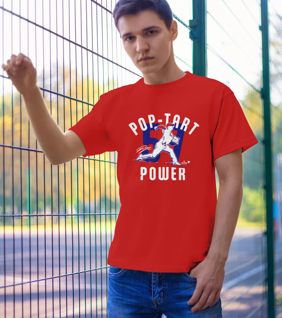 Pop Tart Power 59 Pitcher Players MLB T-Shirt