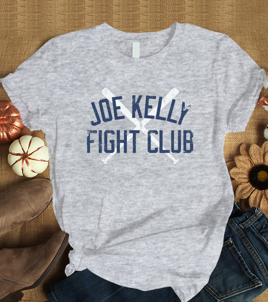 J​oe Kelly Fight Club Crossed Bats T-Shirt