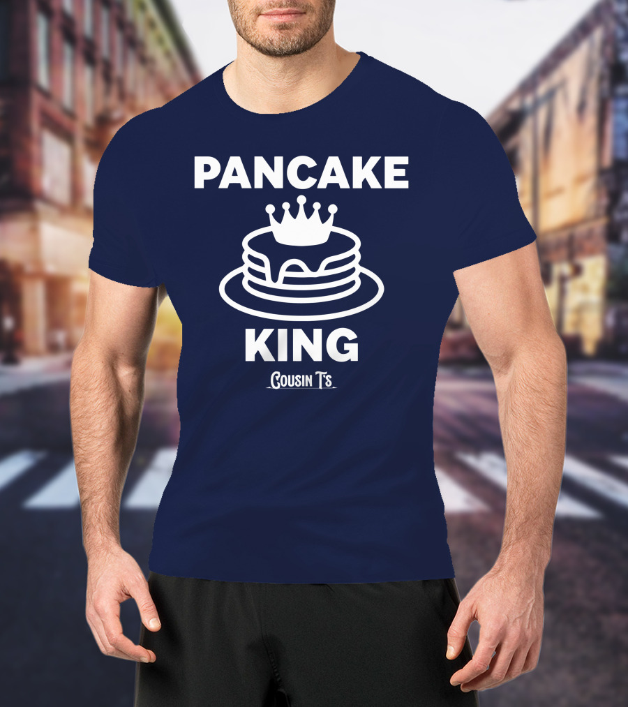 PANCAKE KING COUSIN T'S STACKED CROWN ICON T-Shirt