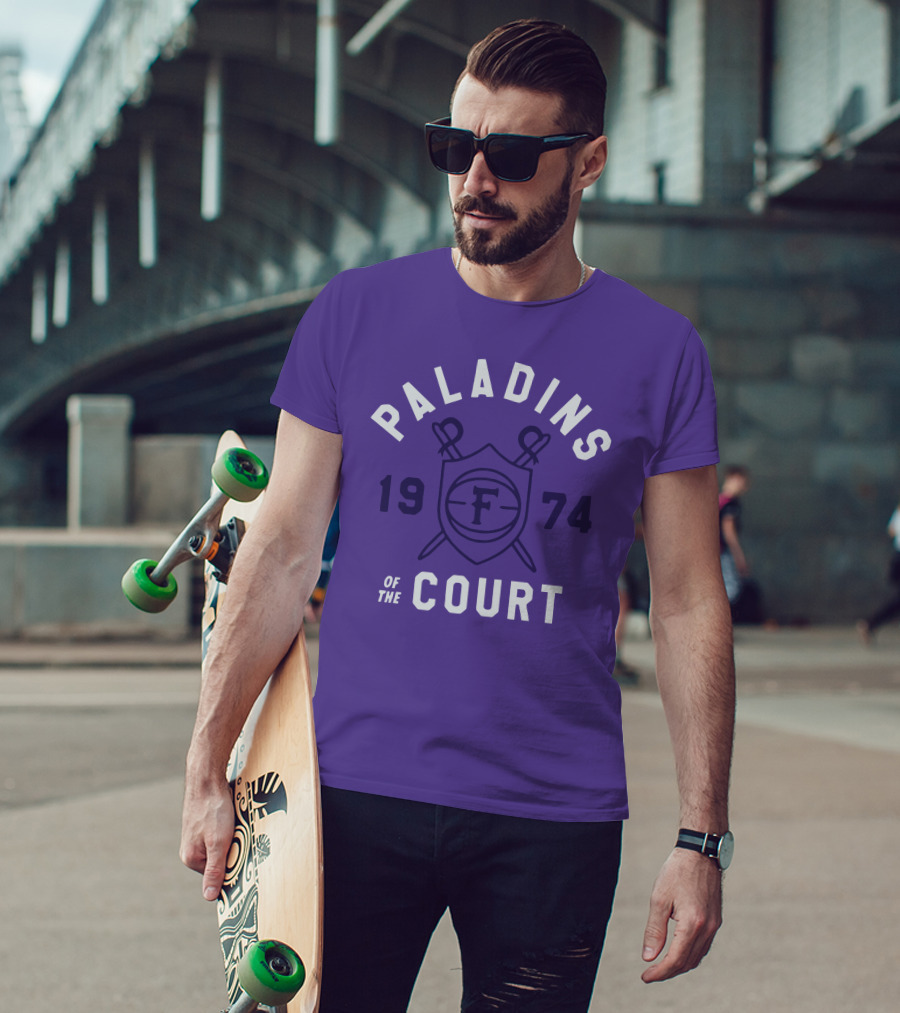 Paladins Of The Court 1974 F Shield Emblem T-Shirt