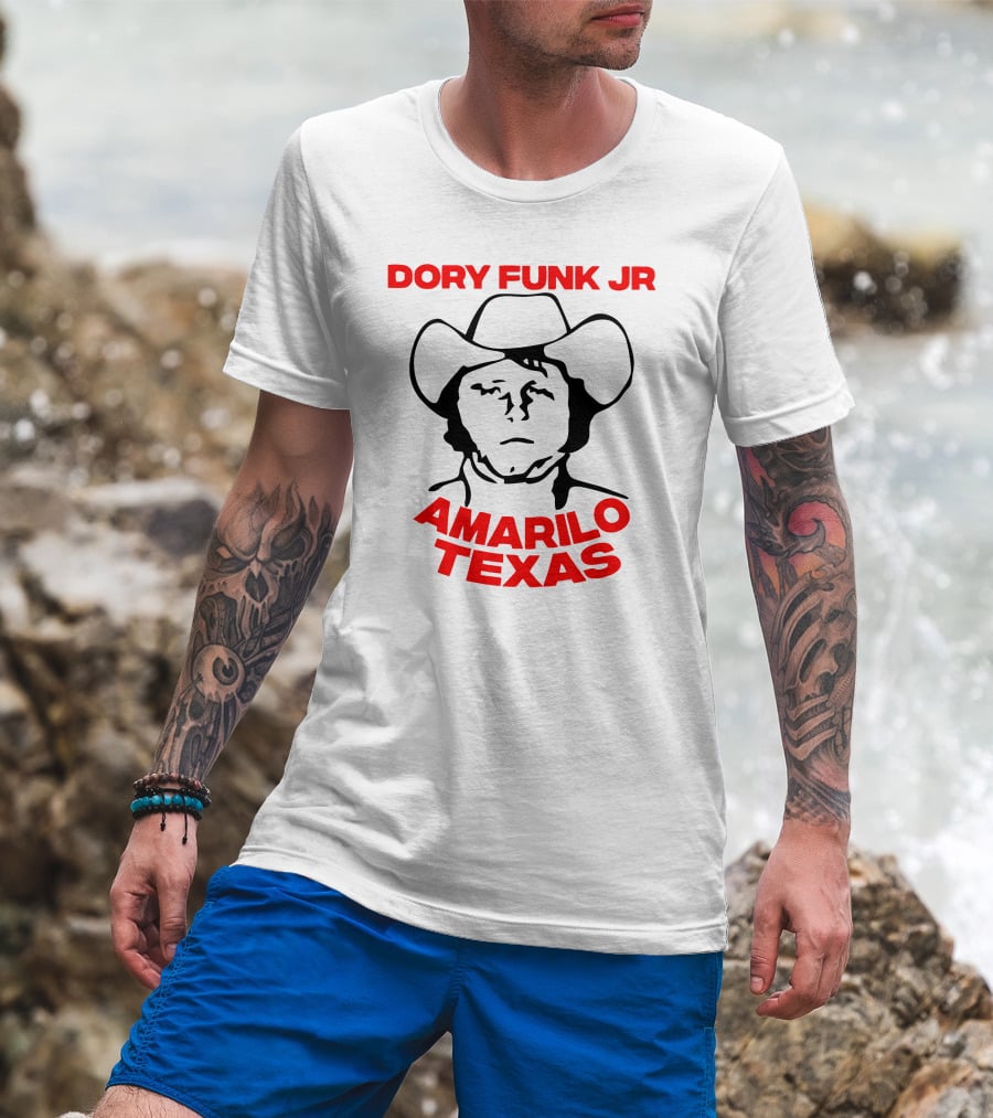 DORY FUNK JR AMARILLO TEXAS T-Shirt