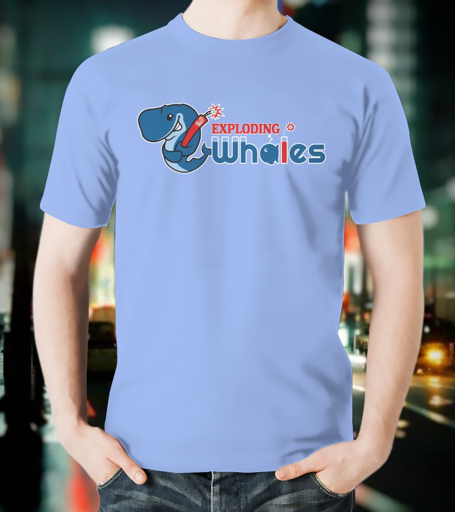 Eugene Emeralds Exploding Whales T-Shirt