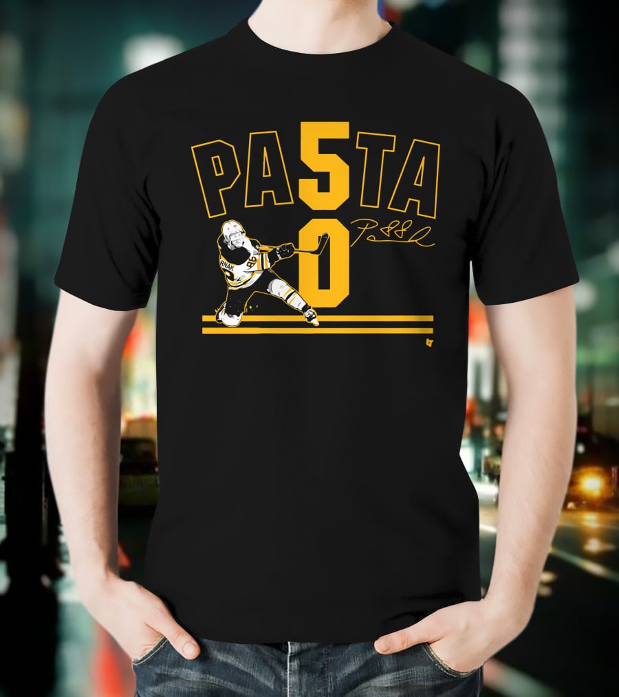 PASTA 50 Pastrnak Hockey Player 88 T-Shirt