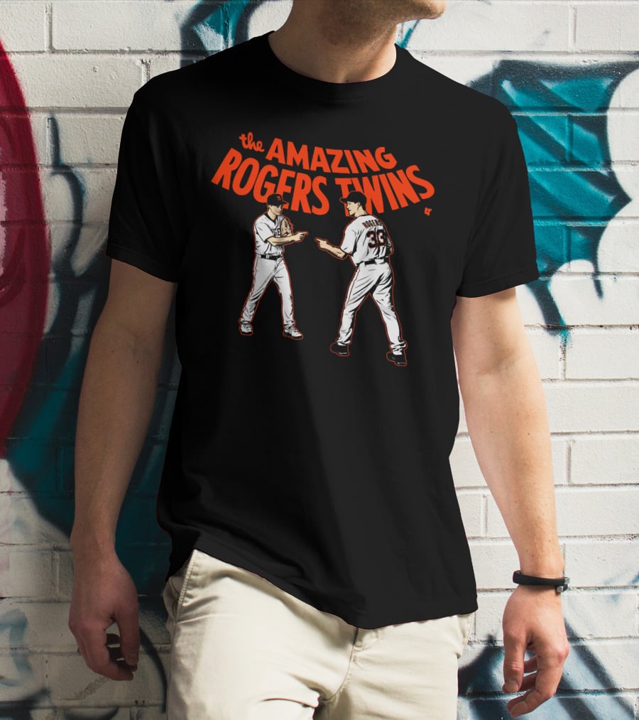 The Amazing Rogers Twins San Francisco Baseball Players T-Shirt