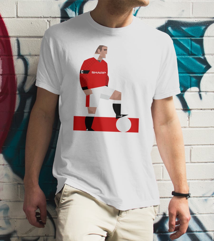 Stanley Chow Eric Sharp Captain Soccer Player T-Shirt
