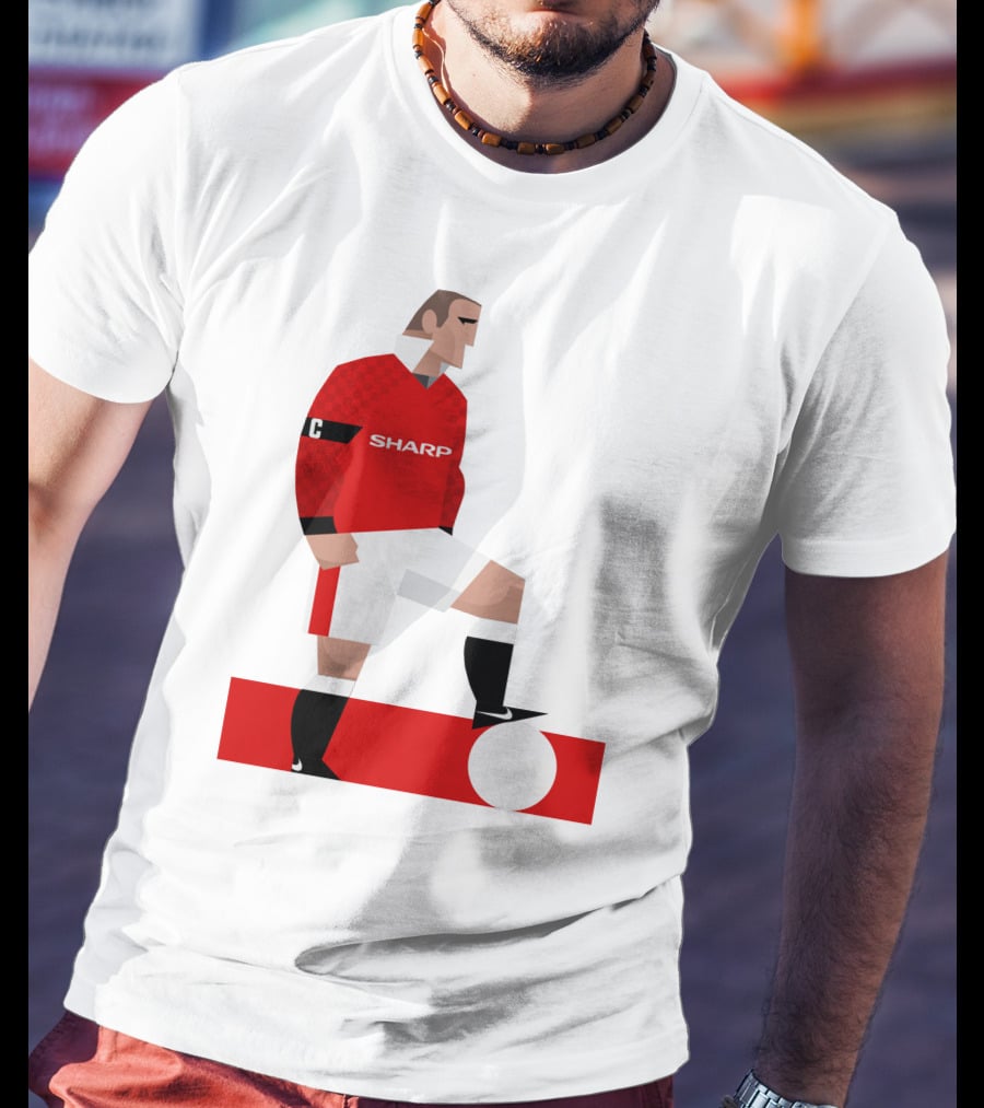 Stanley Chow Eric Sharp Captain Soccer Player T-Shirt