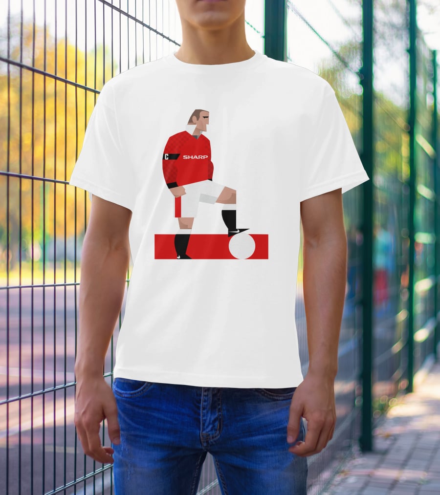 Stanley Chow Eric Sharp Captain Soccer Player T-Shirt