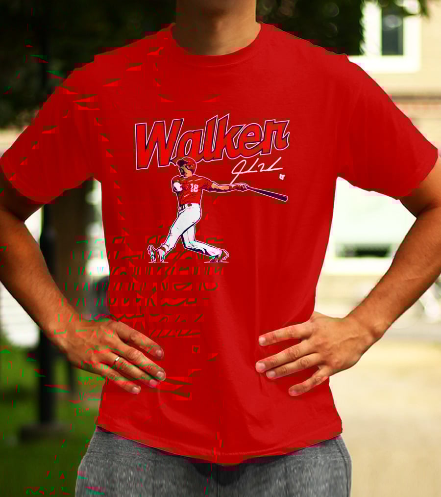 Walker Baseball Swing Signature T-Shirt