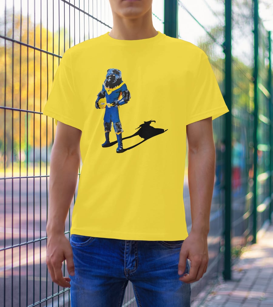 Memphis Grizzlies Basketball GOAT With Superhero Bear And Goat Shadow T-Shirt