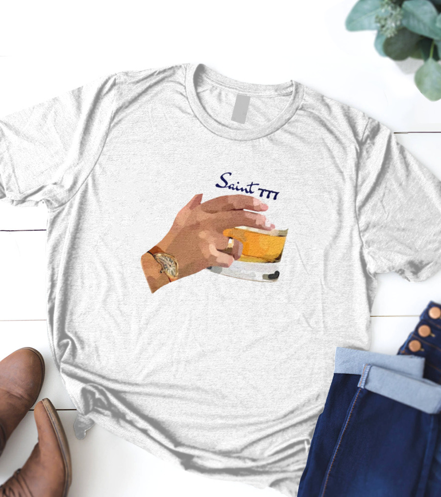 Saint 777 Luxurious Gold Drink T-Shirt
