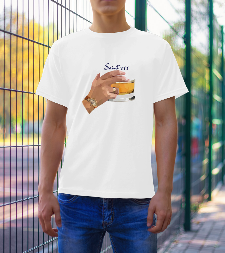 Saint 777 Luxurious Gold Drink T-Shirt