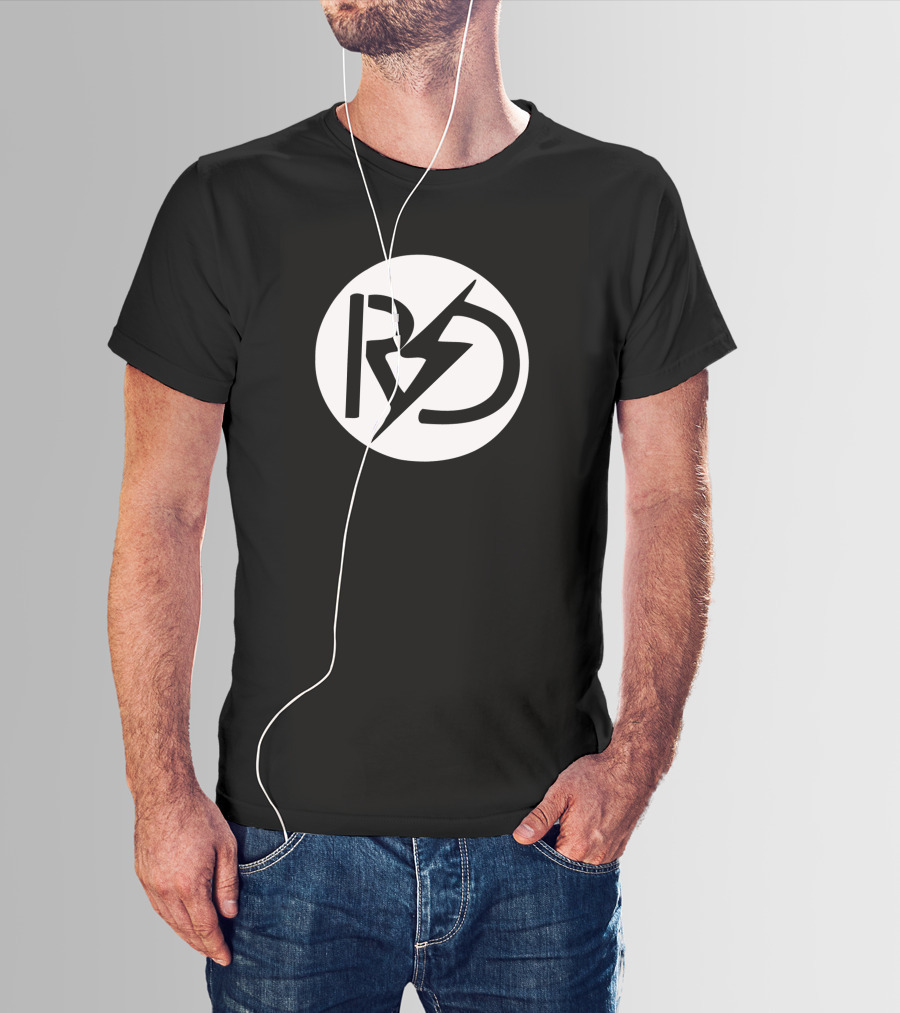 Rhys RD Logo With Circular Emblem T-Shirt
