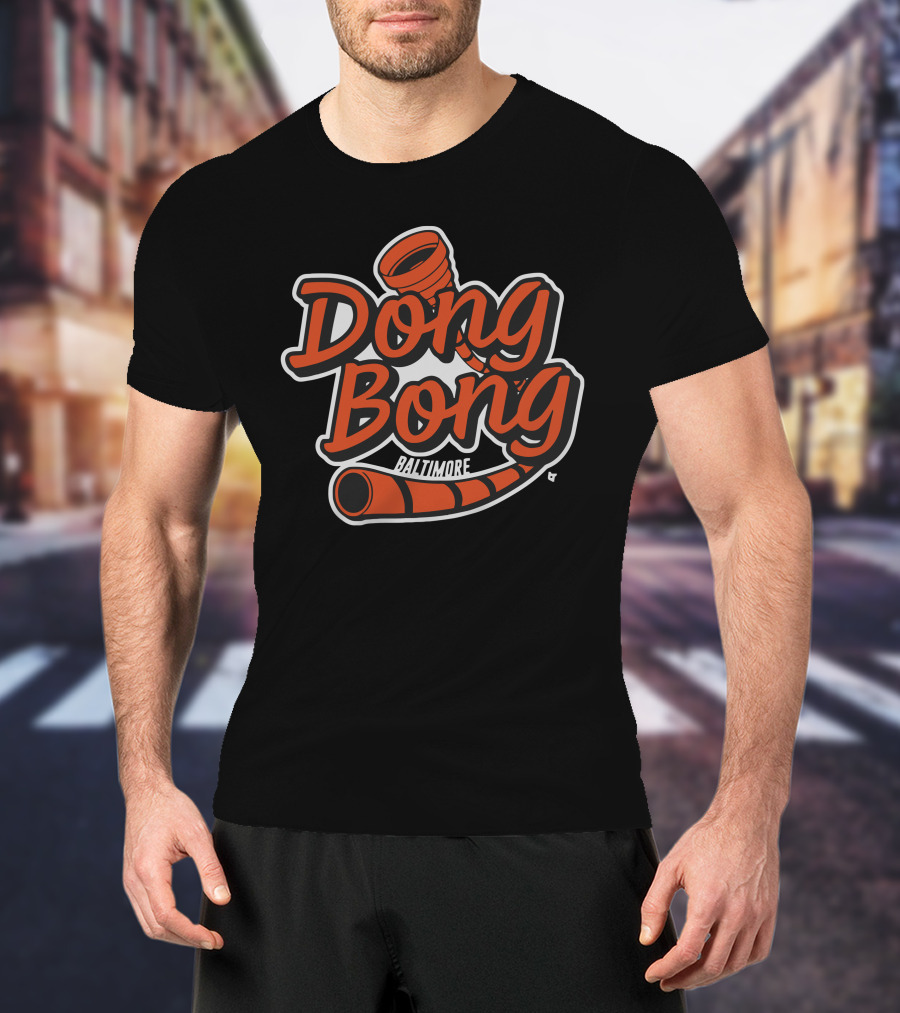 Baltimore Dong Bong Orioles-Inspired T-Shirt