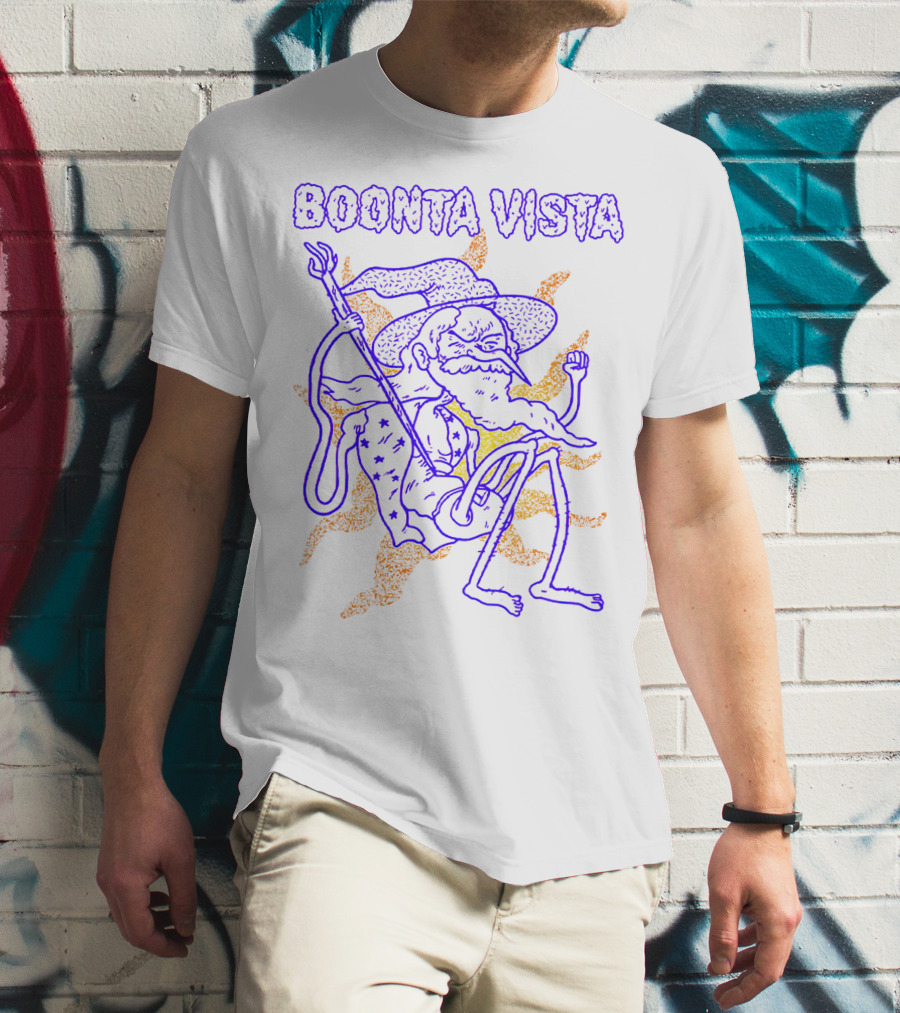 Boonta Vista Wizard With Staff And Hat T-Shirt