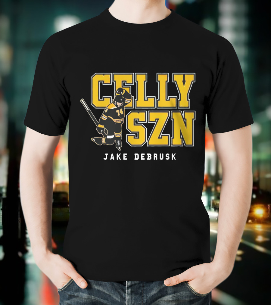 Jake Debrusk Celly Szn Hockey T-Shirt