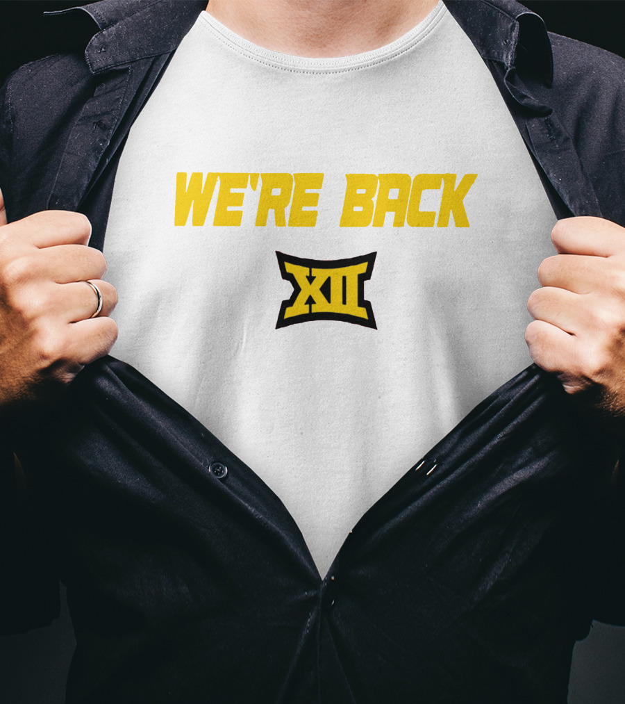 WE'RE BACK XII Big 12 Conference T-Shirt