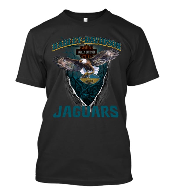 Harley Davidson Eagles Jaguars Nfl Jacksonville T-Shirt