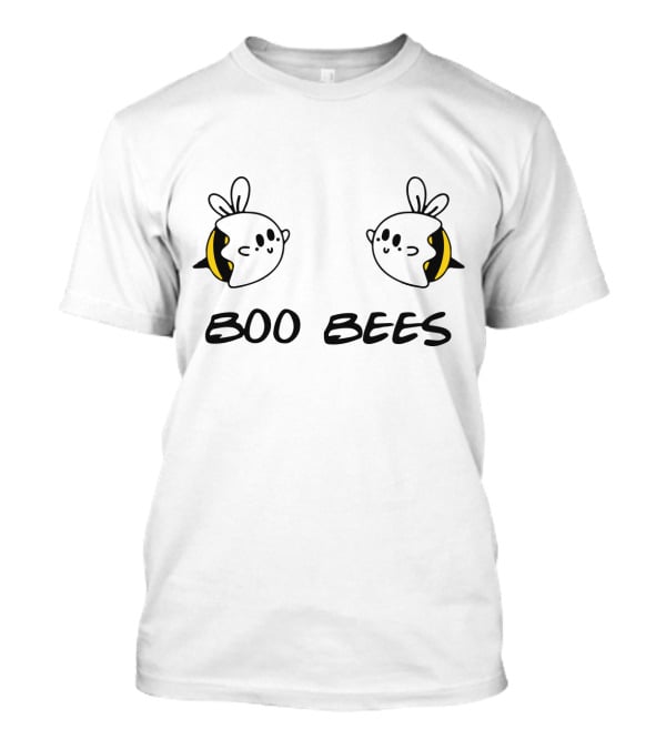 Boo Bees Ghost Costume Cute Halloween Pun Playful T-Shirt