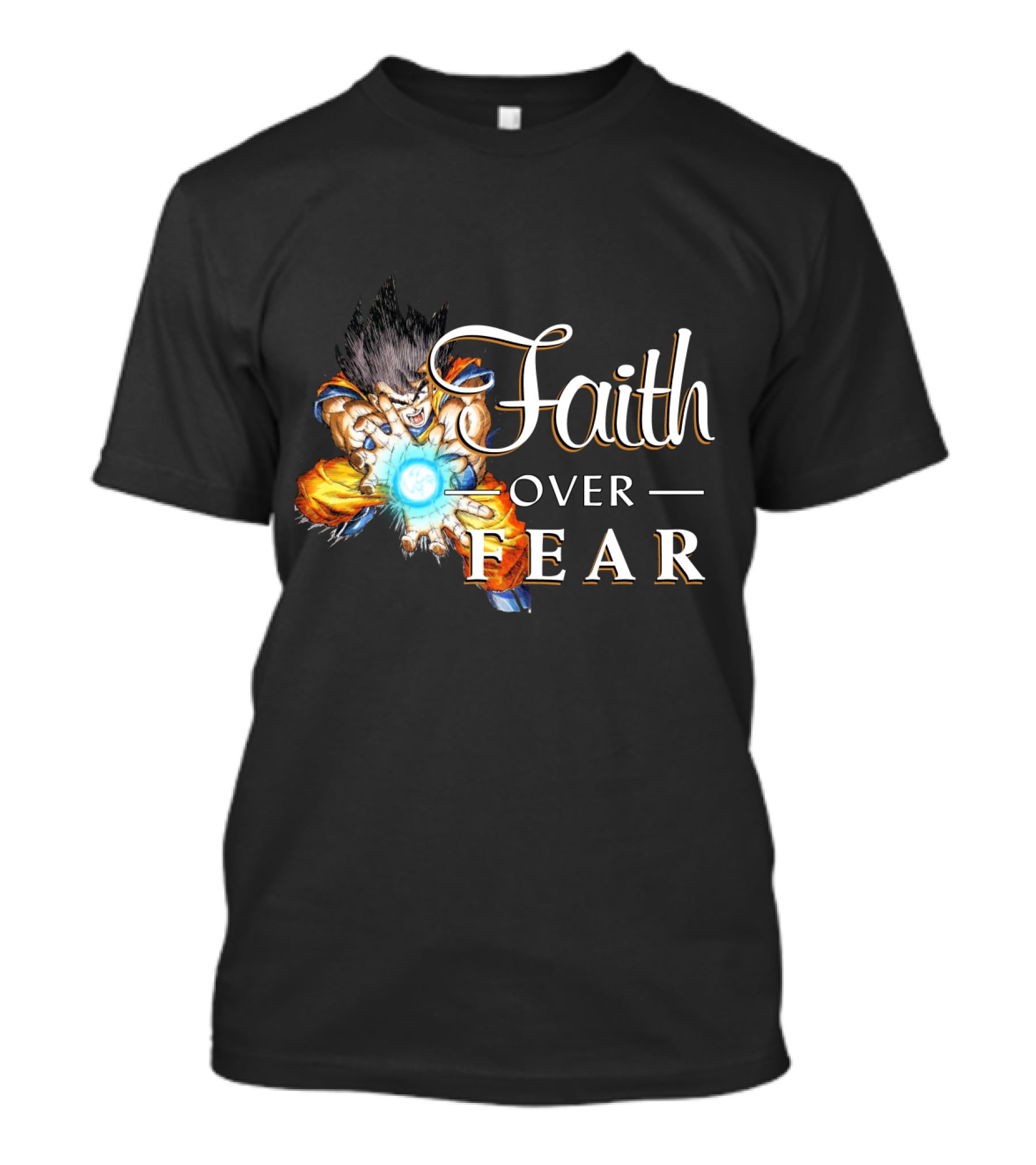 Faith Over Fear GK Dragon Energy Power_ball T-Shirt