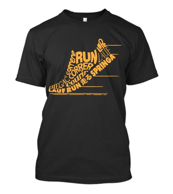Worldwide Run Funny Running Lauf Correr Springa Corret Lepe T-Shirt