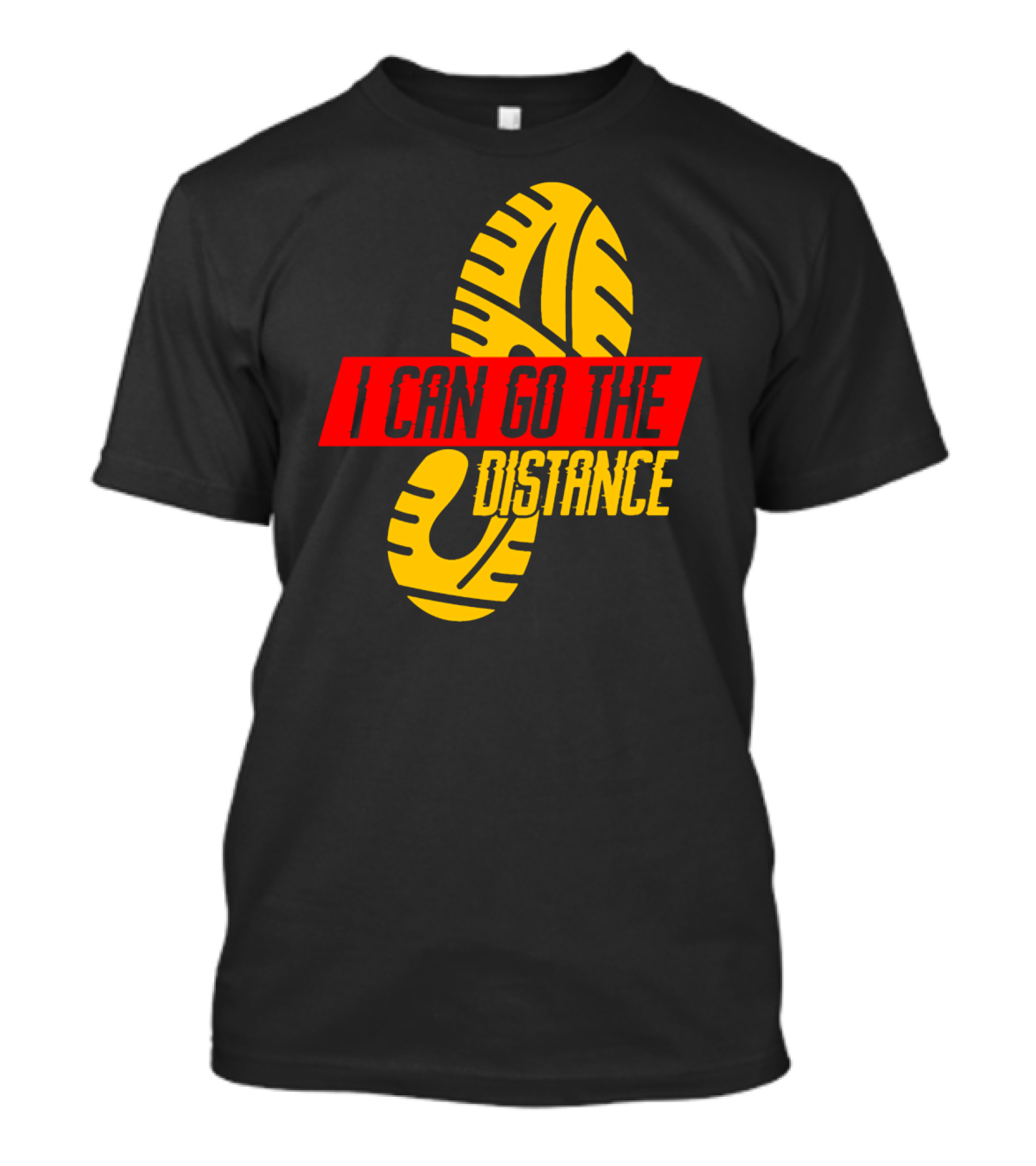 I Can Go The Distance Runner Running Coach Fan Lover Sport T-Shirt