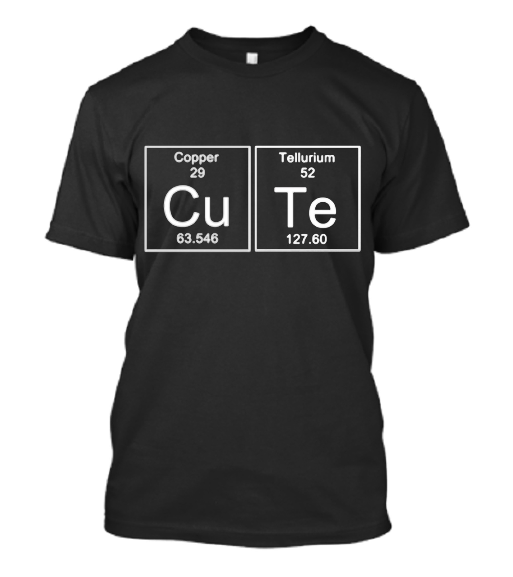 Funny Teachers Assistant Cute Copper Tellurium Chemistry Elements T-Shirt