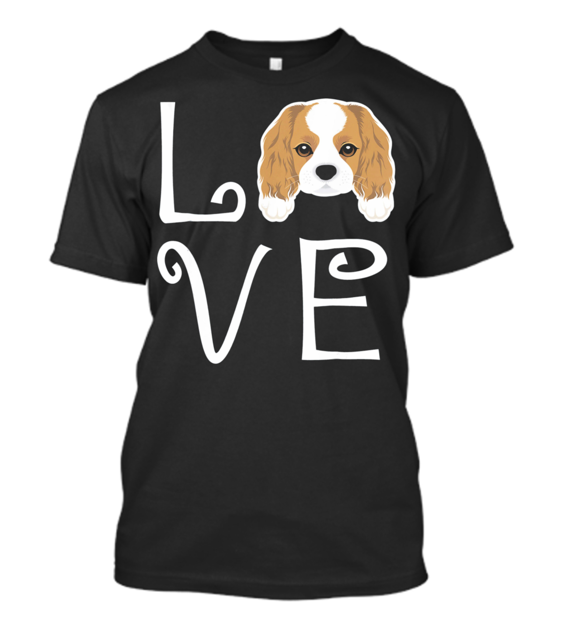 Cavalier King Charles Spaniel Love Puppy Dog Owner T-Shirt