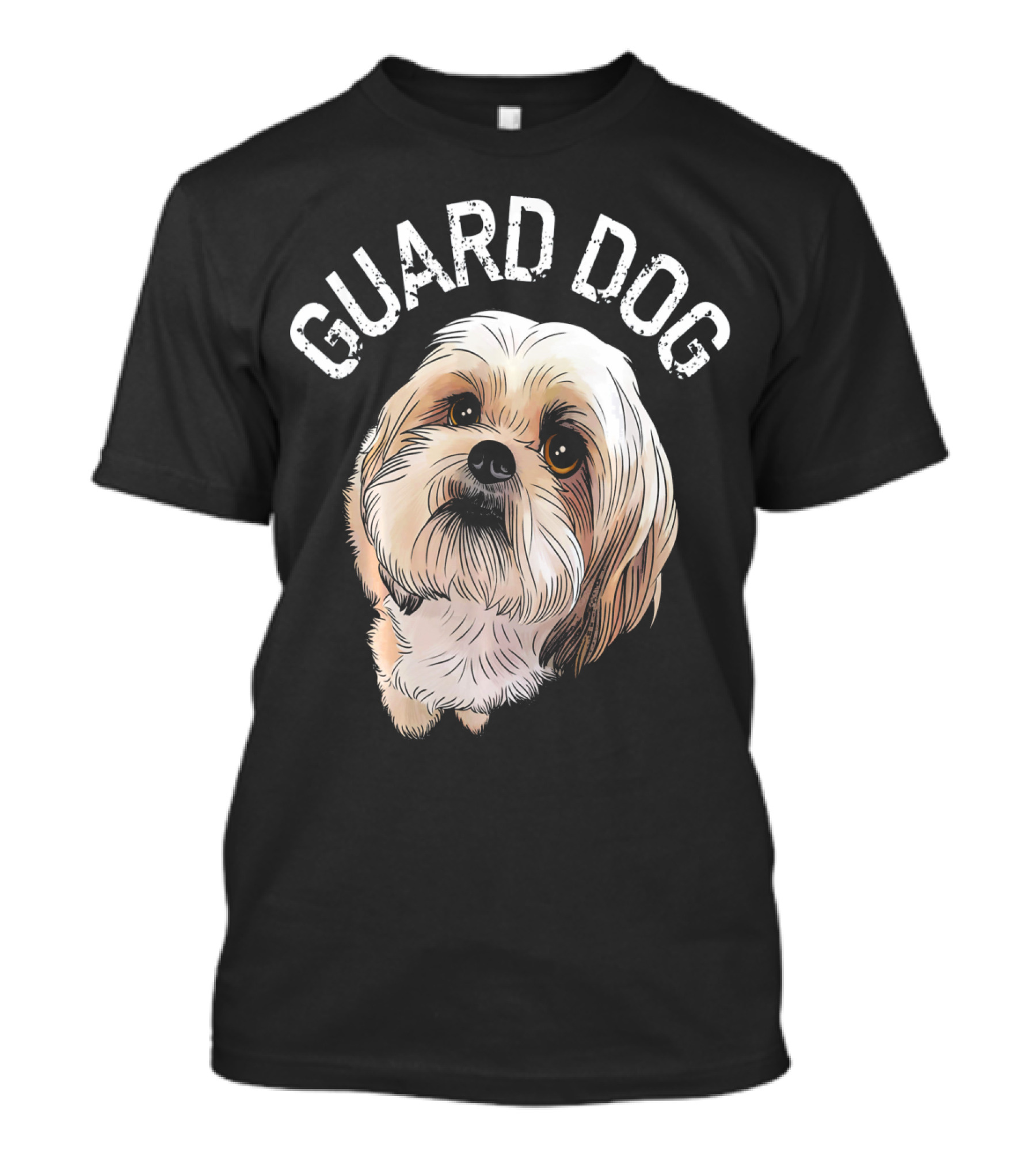 Guard Dog Shih Tzu Women's Birthday Funny T-Shirt