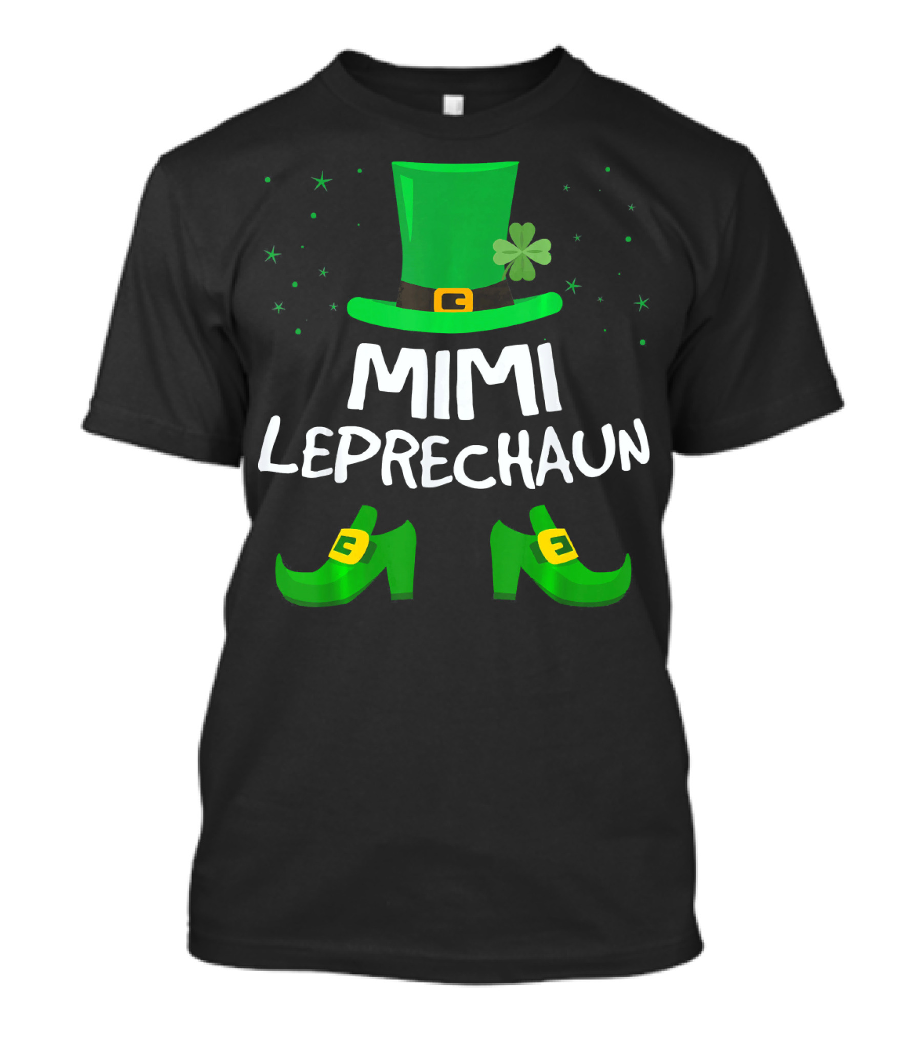Mimi Leprechaun Saint Patricks Hat Shoes Shamrocks T-Shirt