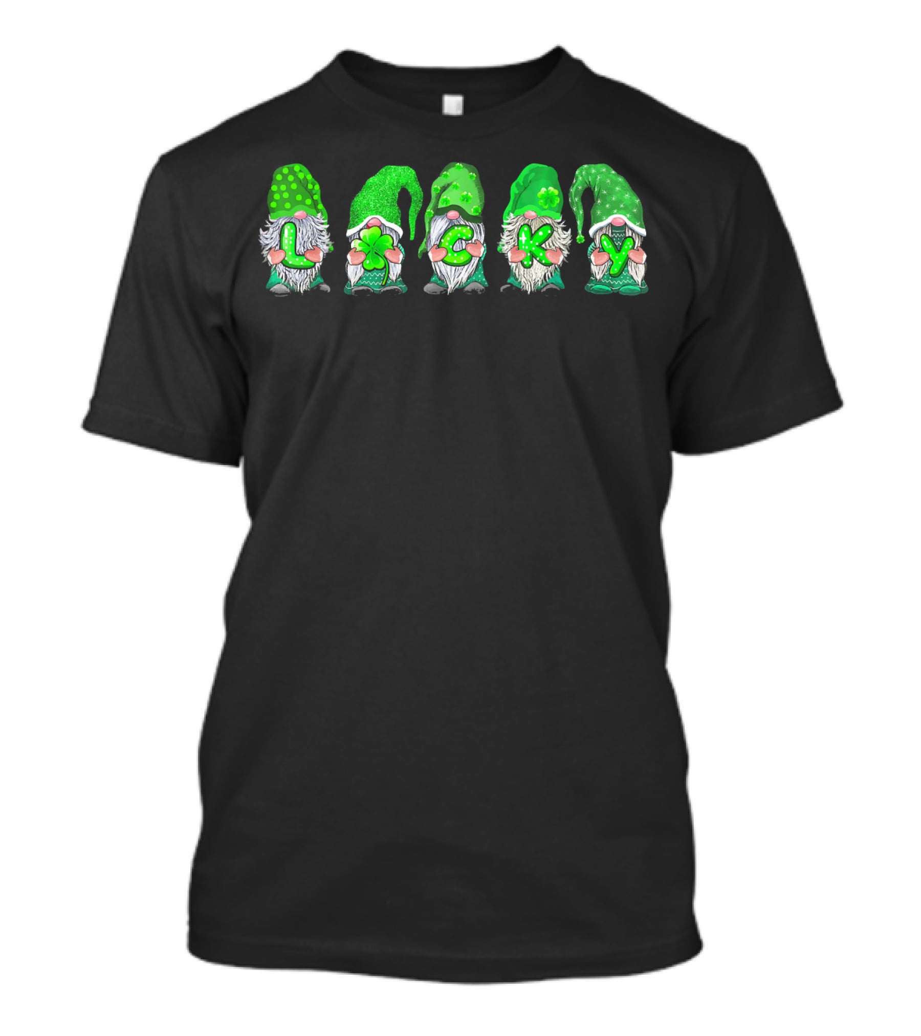 Leprechaun Gnomes Lucky Irish Patricks T-Shirt